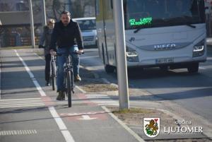 Ureditev manjkajočih kolesarskih povezav v Ljutomeru 2